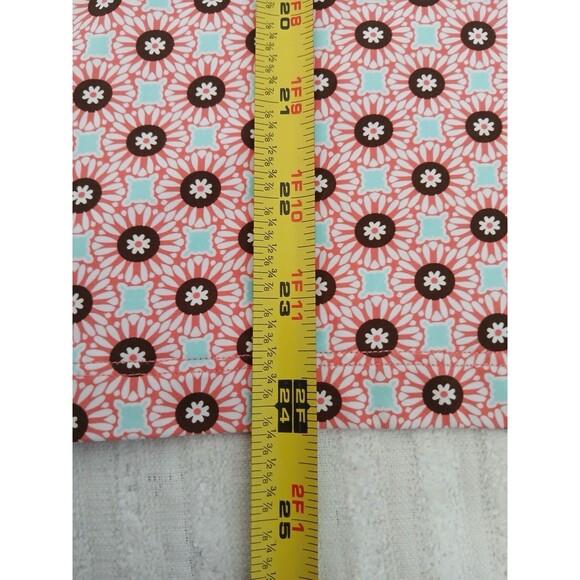 Lands End Womens 2X Crew Neck Short Sleeve T-Shirt Top Multicolor Floral Casual‎ - Picture 8 of 13